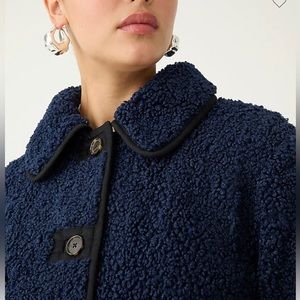 JCrew Teddy sherpa jacket